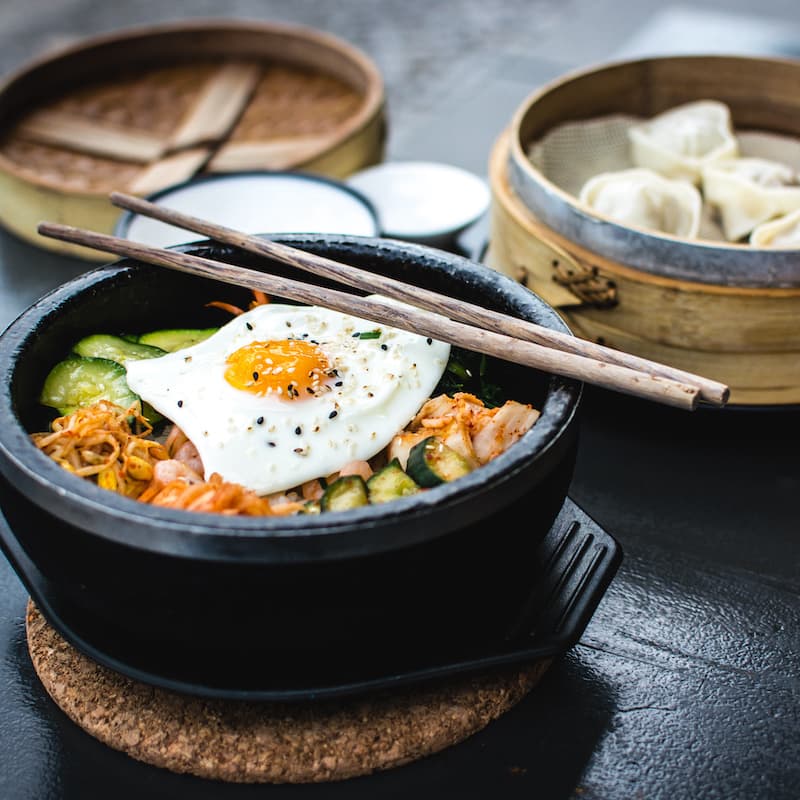 photo of beautifully arrenged food