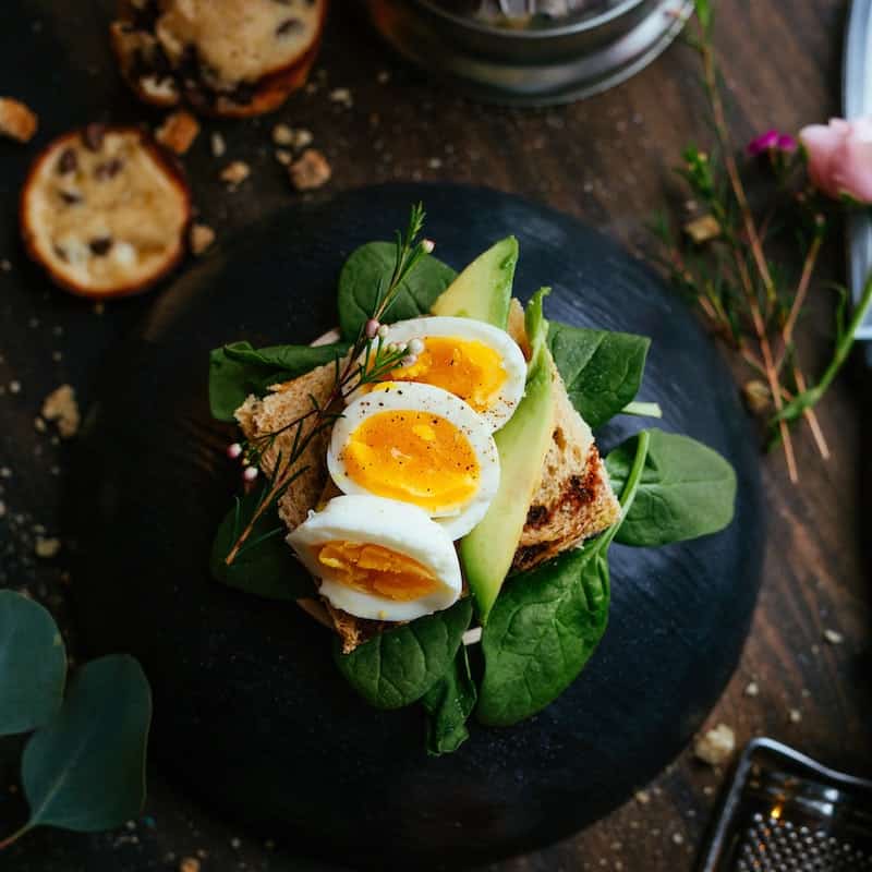 photo of beautifully arrenged food