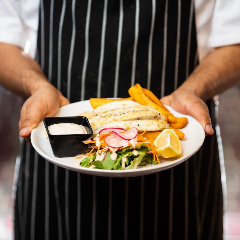 photo of beautifully arrenged food